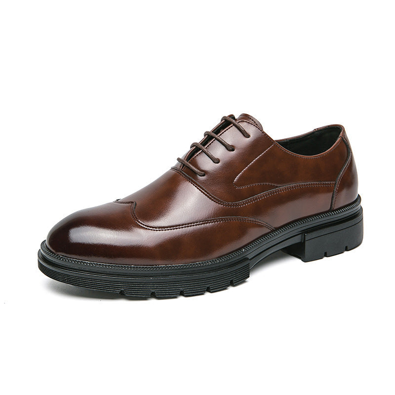 Damen Schnürschuhe Elegante Leder Schuhe Rutschfest