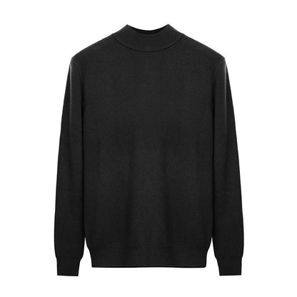 Herren Rollkragenpullover Hochwertig Kaschmir Look