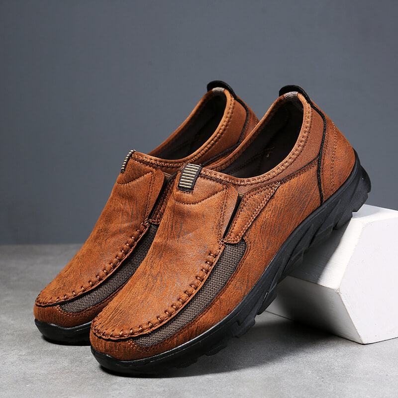Lederschuh Bequem Elegante Damen Schuhe