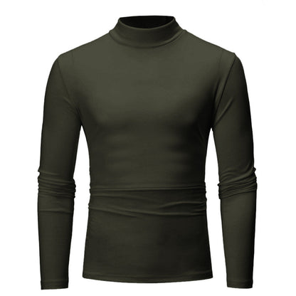 Herren Pullover Rollkragen Slim Fit Edel