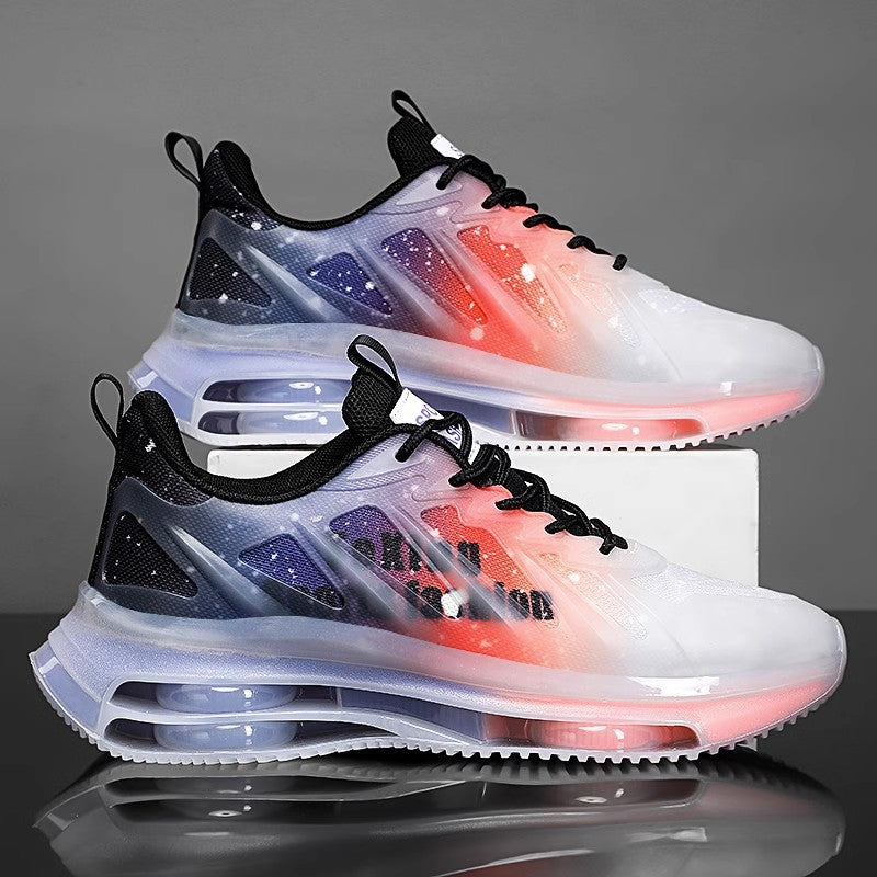 Damen Sneaker LED Beleuchtung Sportlich Transparent - BerlinGlamour