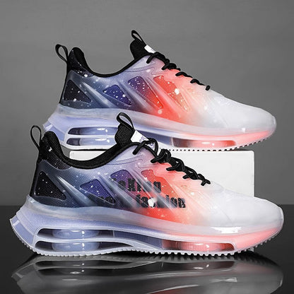 Damen Sneaker LED Beleuchtung Sportlich Transparent - BerlinGlamour