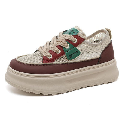 Damen Sneaker Sportlich Plateau Schuhe Komfortabel - BerlinGlamour