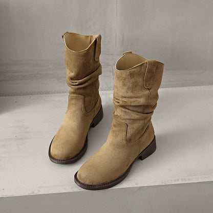 Damen Stiefel Bequem Rutschfest Schuhe Winter