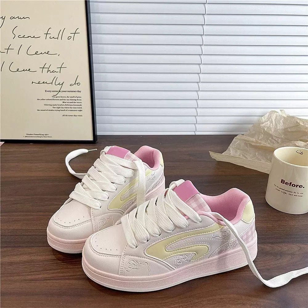Damen Sneaker Sportlich Luftig Einzigartig