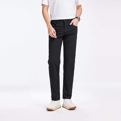Herren Slimfit Chinohose Stretch mit Taschen Modern