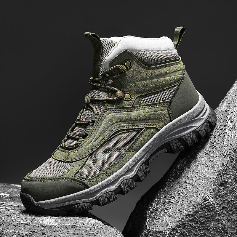 Wanderschuhe Damen Trekkingstiefel Wasserdicht Atmungsaktiv