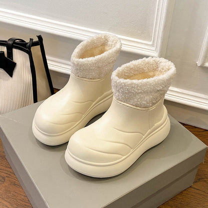 Damen Winterboots Kuschelweich Warm Isoliert