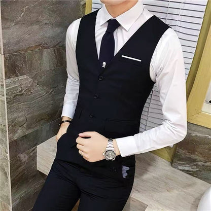 Herren Anzug Slim Fit Mit Taschen Elegant