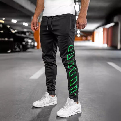 Herren Jogginghose Slim Fit Sportlich Schwarz - BerlinGlamour