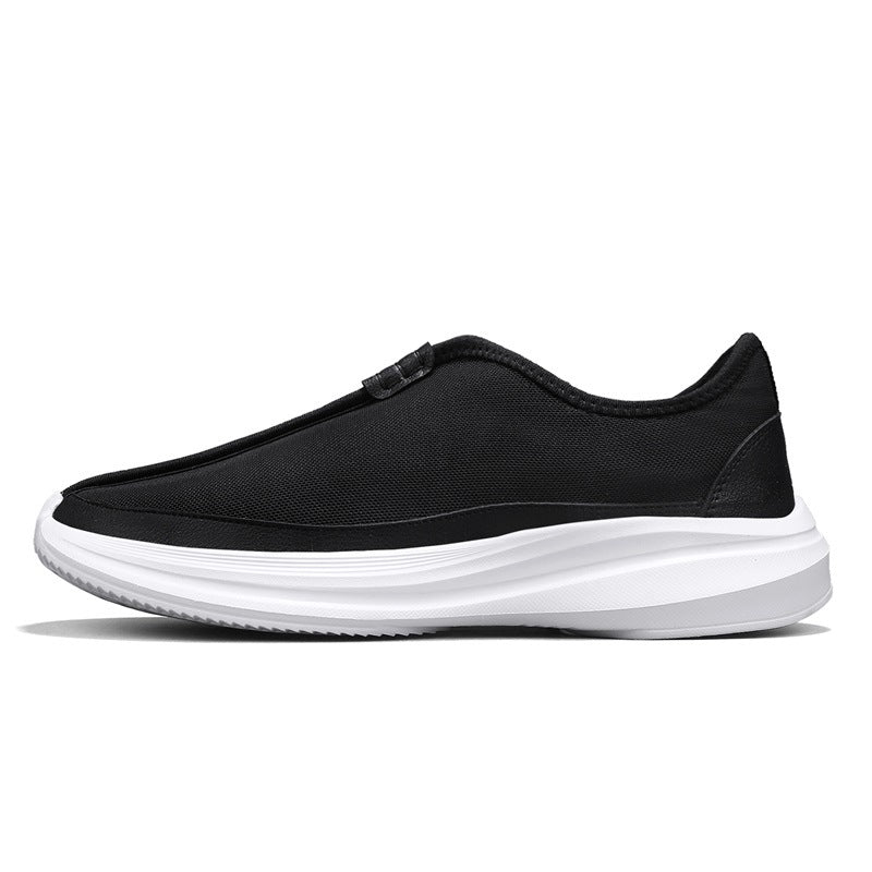 Damen Sneaker Sportlich Bequem Schwarz
