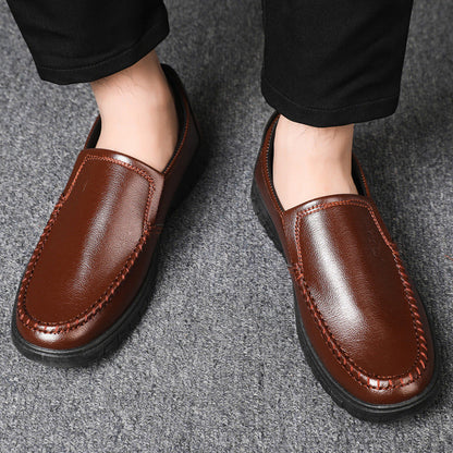 Herren Mokassinschuhe Lederschuhe Modern