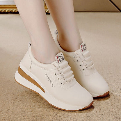 Damen Sneaker Bequem Atmungsaktiv Komfort Fußbett