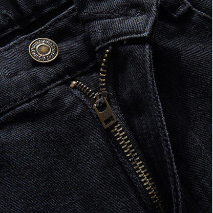 Herren Jeans Bequem Lässig Hochwertig Denim