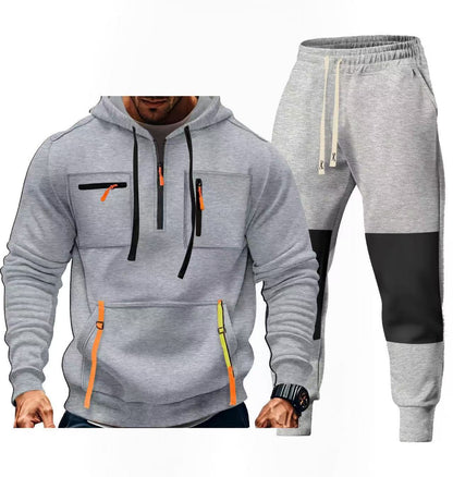 Herren Sportbekleidungsset Funktionstaschen Sportlich Modern