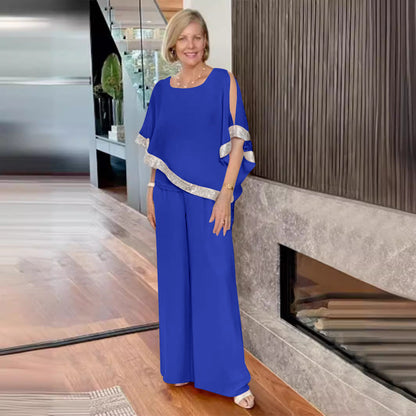 Damen Ensemble Zweiteilig Elegant Geschnitten Berlin Style