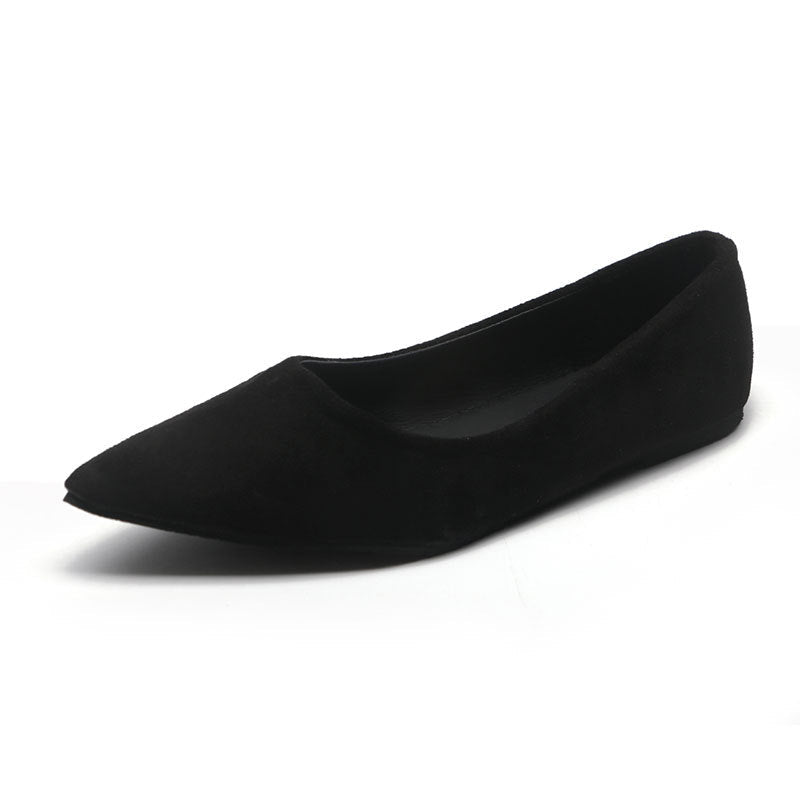 Damen Ballerinas Spitz Schuhe Elegantes Design