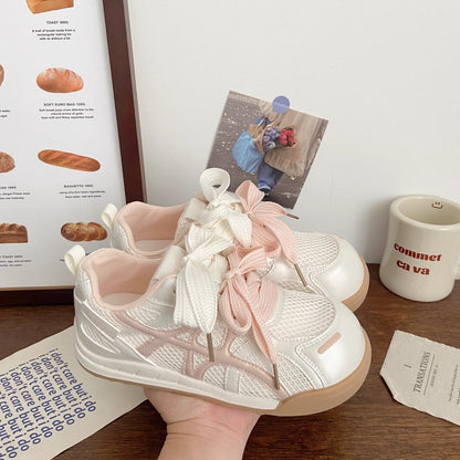 Damen Sneaker Leicht Atmungsaktiv mit Schnürsystem - BerlinGlamour