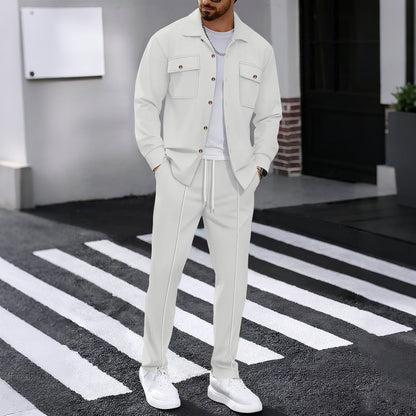 Herren Freizeit-Set atmungsaktiv mit Taschen Sportlich Modern
