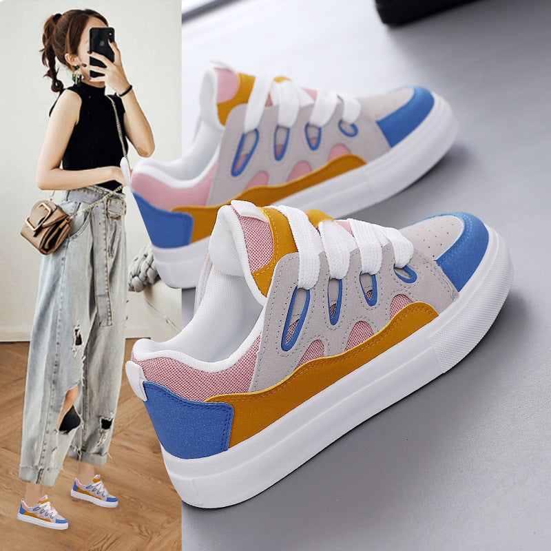 Damen Sneaker Elastisch Atmungsaktiv Modisch - BerlinGlamour
