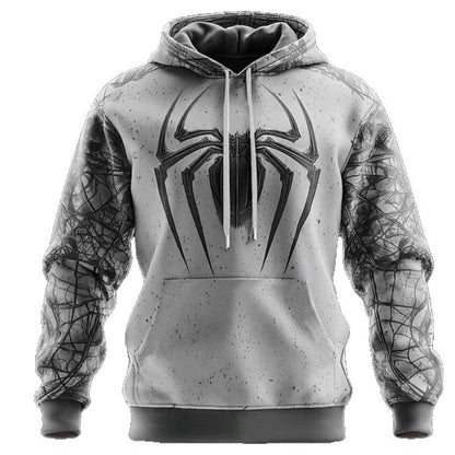 Herren Kapuzenpullover Spiderman Design Modern Sportlich