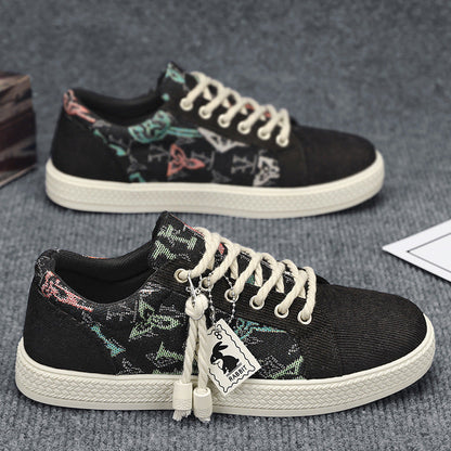 Damen Sneaker Lässig mit Einzigartigem Druck Design Heidi
