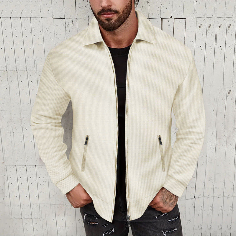 Herren Sweatjacke Modern mit Reißverschlusstaschen - BerlinGlamour