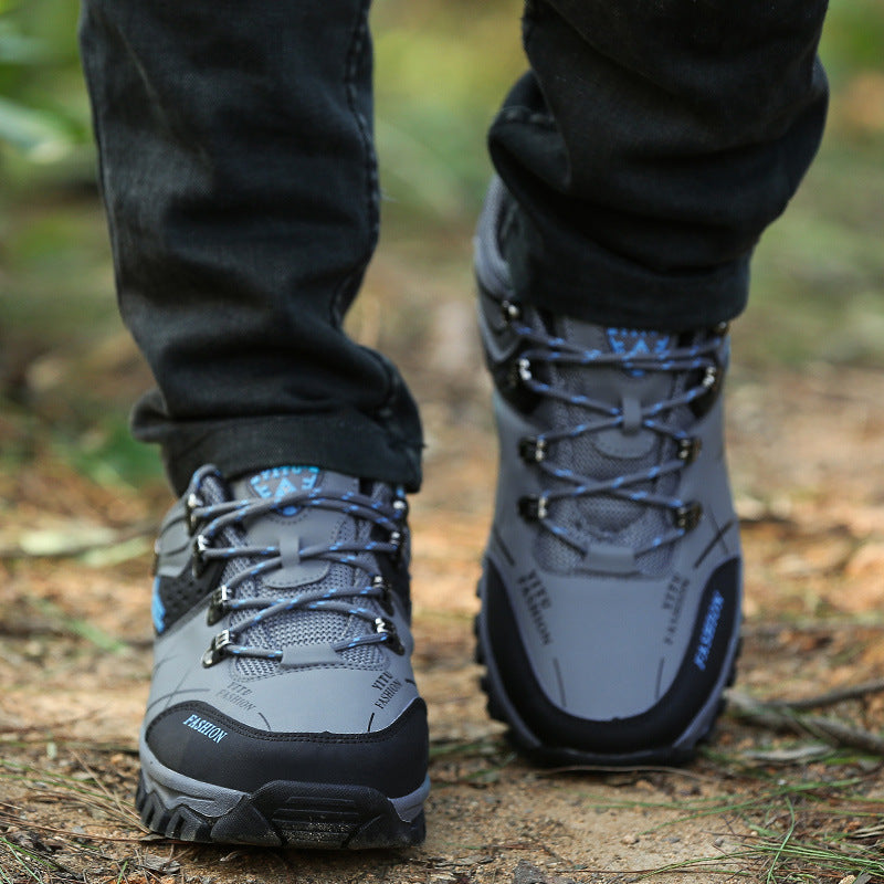 Wanderstiefel Damen Sportlich Atmungsaktiv Rutschfest