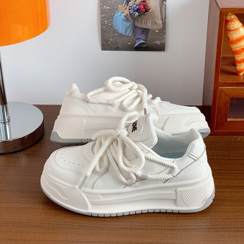 Damen Sneaker Hochzeit Plattform Schuhe Bequem