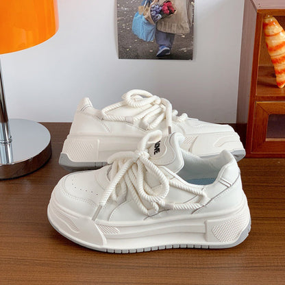 Damen Sneaker Hochzeit Plattform Schuhe Bequem