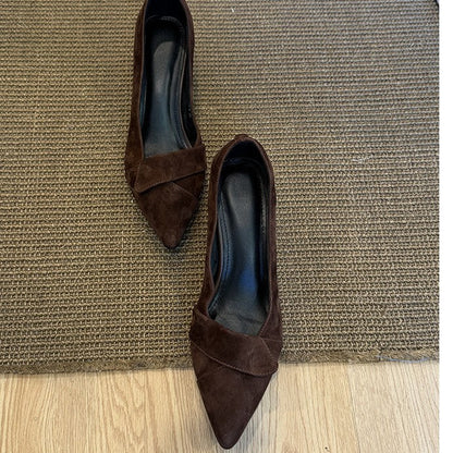 Elegante Damen High Heels mit Schleife Schwarz