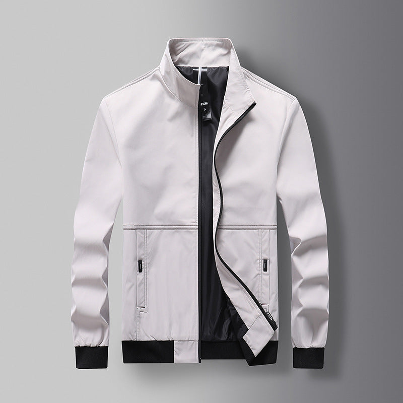 Herren Funktionsjacke Leicht Elastisch Wasserdicht