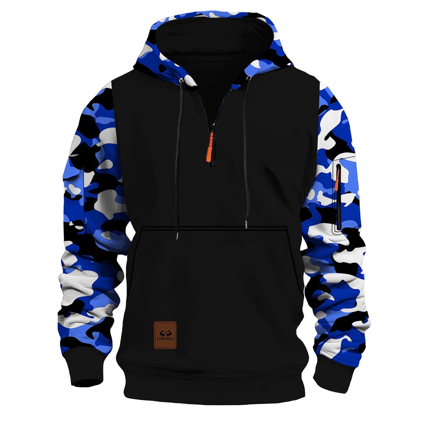 Herren Kapuzenpullover Modern mit Taschen und Hoodie Style