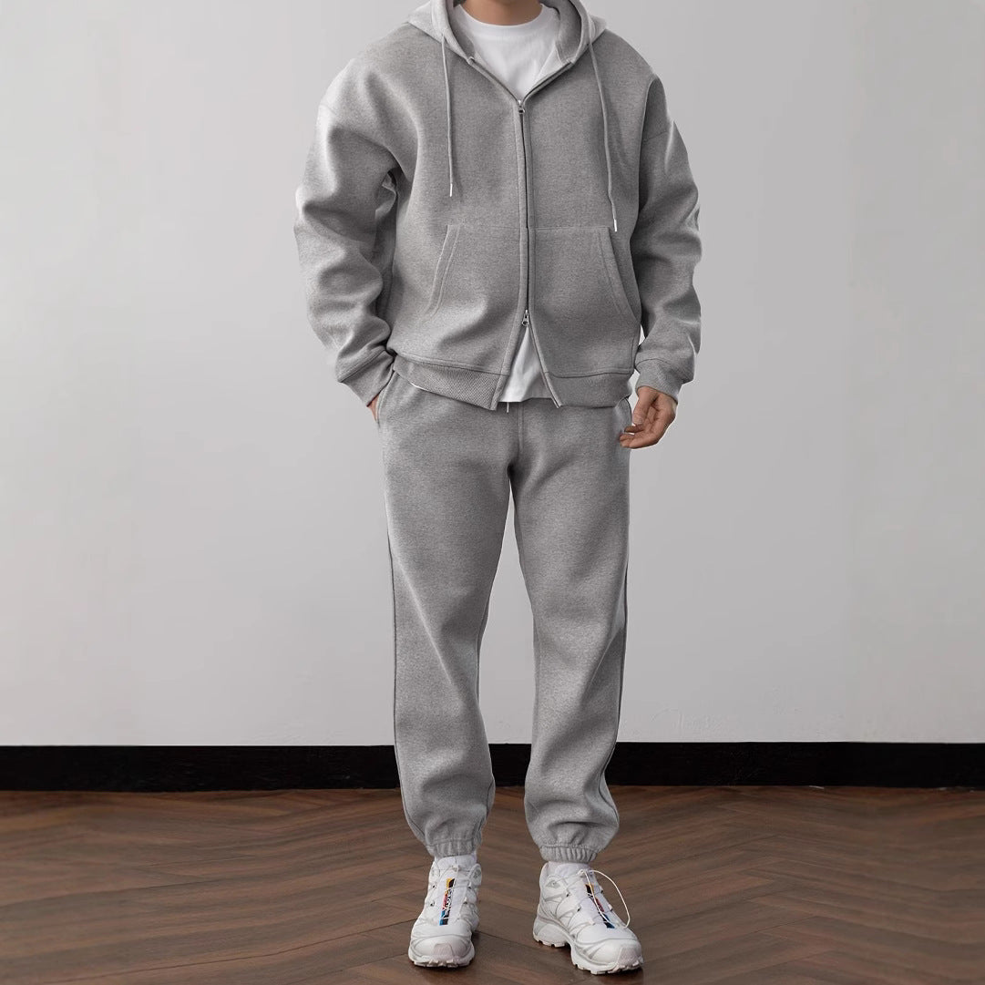Herren Freizeitjacke Bequem mit Jogginghose Sportlich