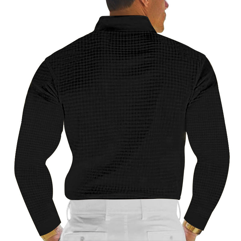 Herren Polohemd Gestreift Modern Berlin Style