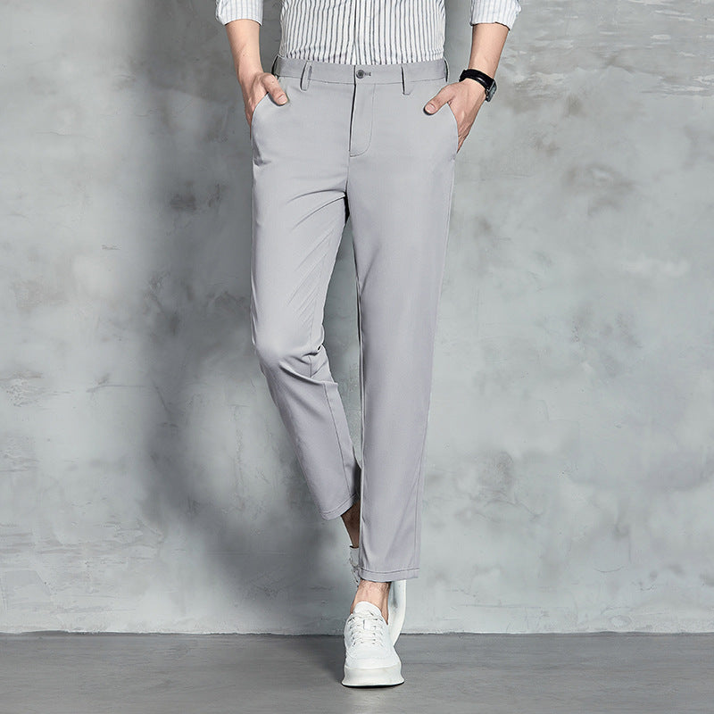 Herren Chino-Hose Bequem Slim Fit - BerlinGlamour