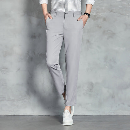Herren Chino-Hose Bequem Slim Fit - BerlinGlamour