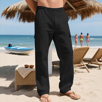 Herren Cargo-Hose atmungsaktiv leicht mit vielen Taschen