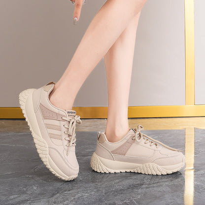 Damen Sneaker Bequem Lässig Atmungsaktiv