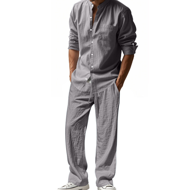 Herren Leichter Sommer-Pyjama Bequem Berlin