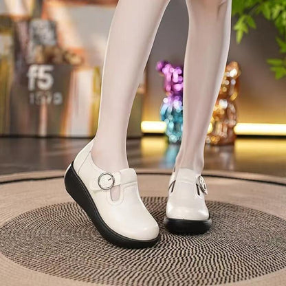 Damen Mokassins Komfort Schnürschuhe Elegante Mode