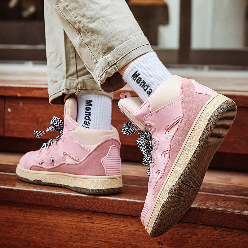 Damen Sportschuhe High-Top Sneaker Elastisch Schnell