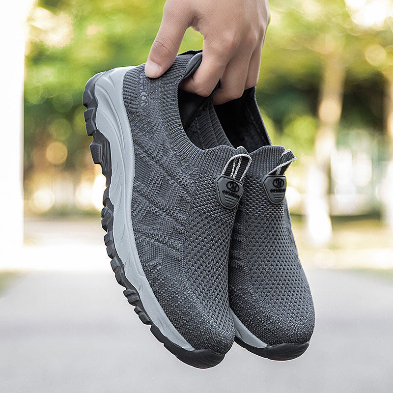 Damen Laufschuhe Komfortabel Atmungsaktiv Slip-On Sneaker