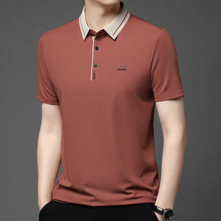 Herren Poloshirt Feuchtigkeitsregulierend Moderner Kragen