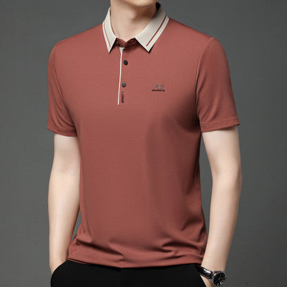 Herren Poloshirt Feuchtigkeitsregulierend Moderner Kragen