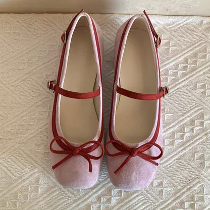 Damen Ballerinas mit Riemchen Hochwertig Elegant - BerlinGlamour