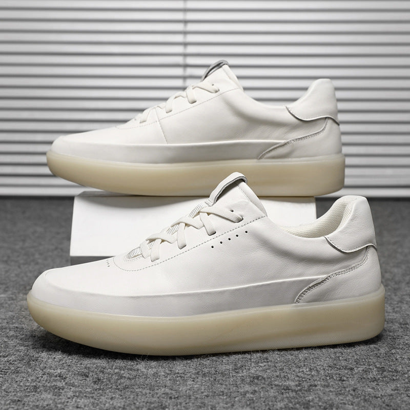 Damen Sneaker Leder Schuhe Bequem Mit Dämpfung