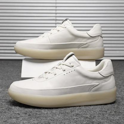 Damen Sneaker Leder Schuhe Bequem Mit Dämpfung