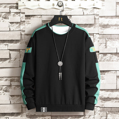 Herren Sweatshirt Sportlich Modern Grau