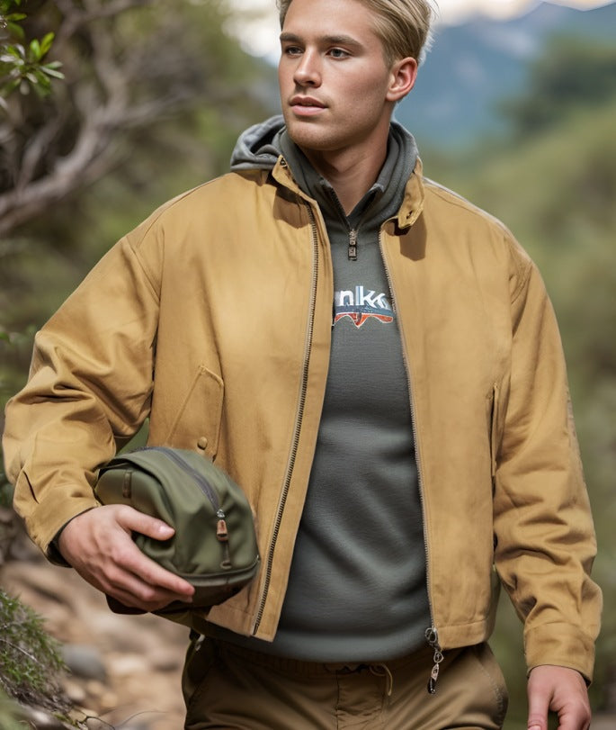 Herren Freizeitjacke Lässig Modern Urban